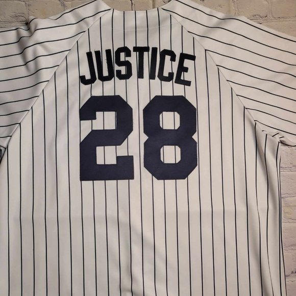 Majestic Other - New York Yankees David Justice 28 Jersey Size XXL